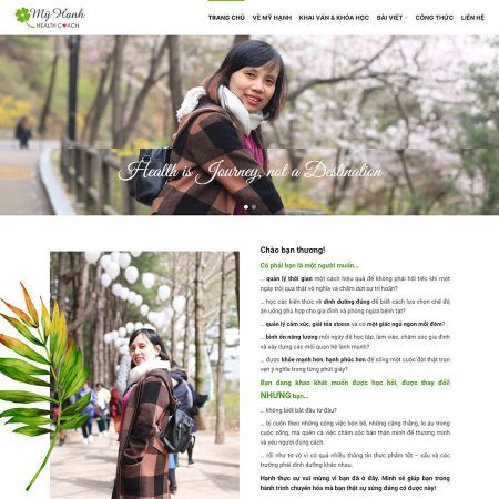 Theme wordpress giới thiệu profile cá nhân