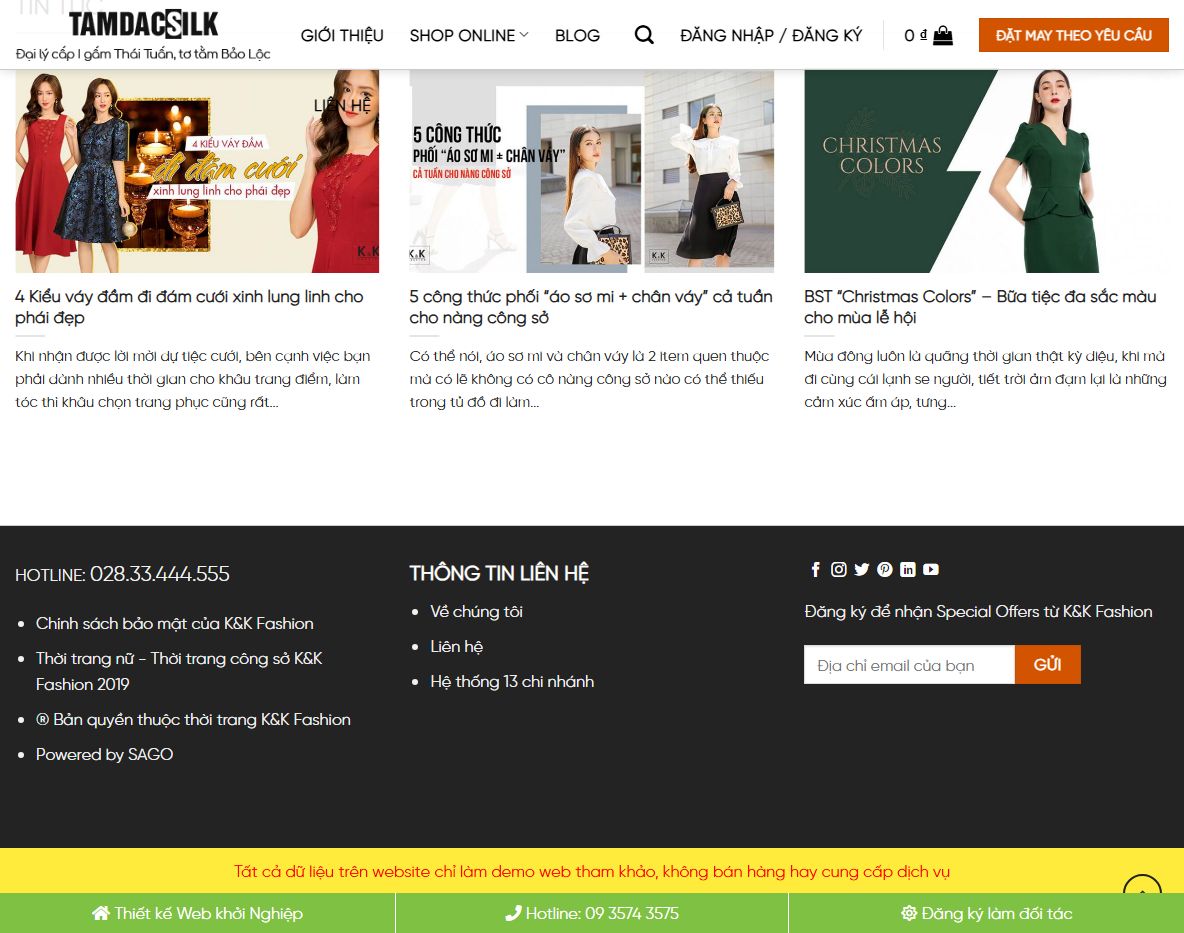 Tính năng bảo mật và thanh toán của theme WordPress áo dài