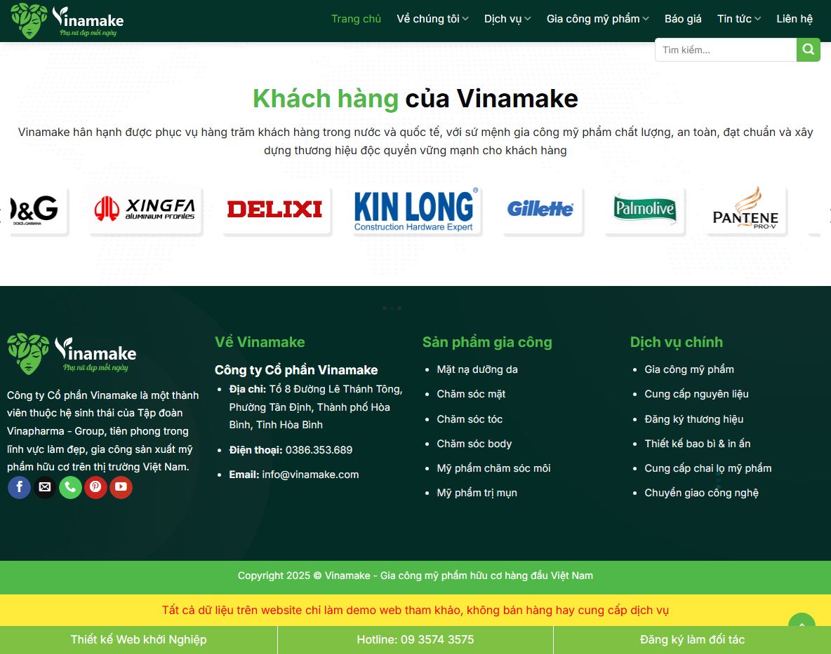 Hiệu quả kinh doanh với theme wordpress bán bao bì