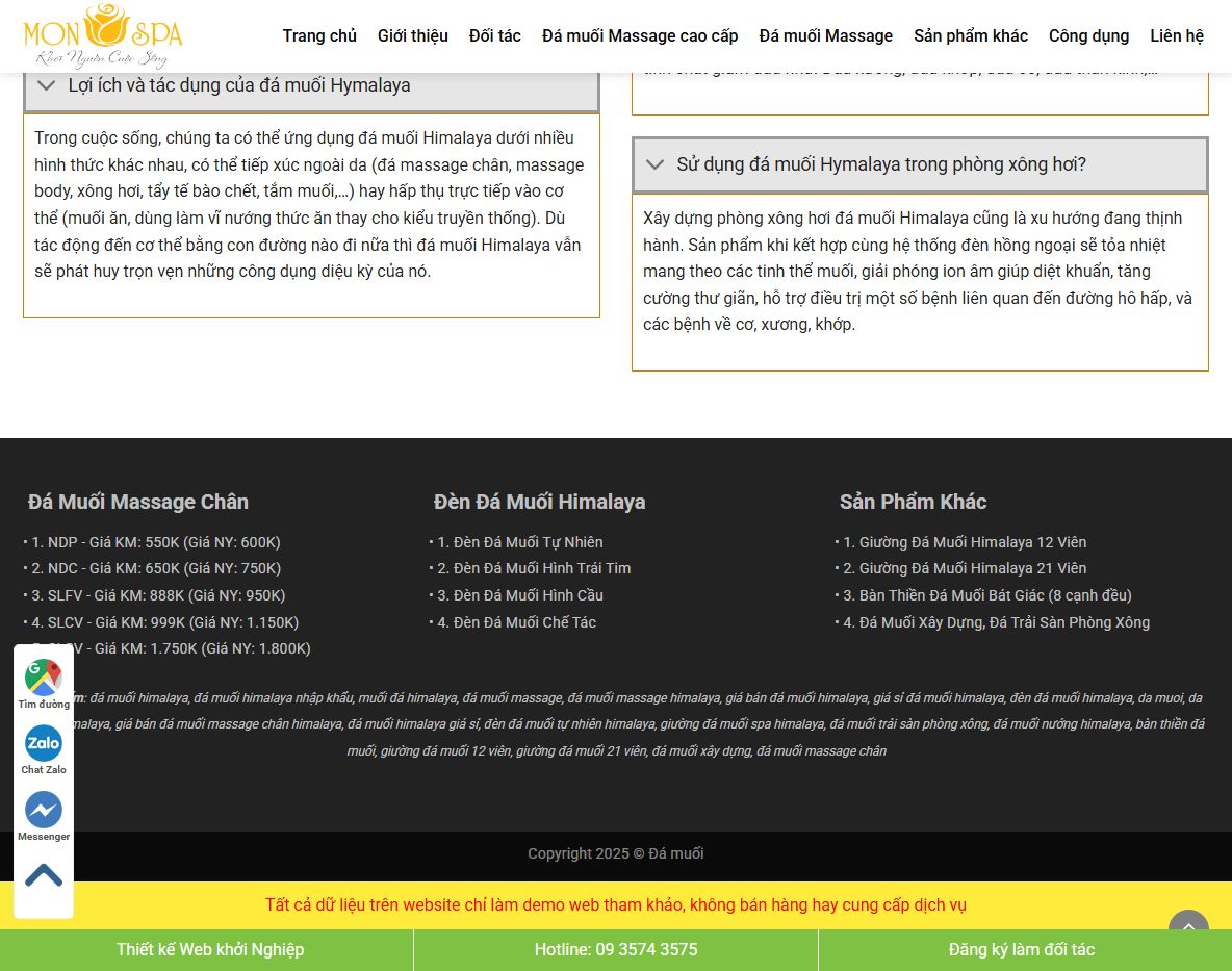 Tính năng quản lý đơn hàng theme wordpress bán đá muối