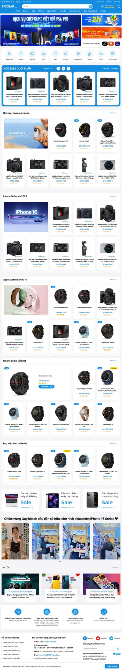 Theme wordpress bán đồ công nghệ 04