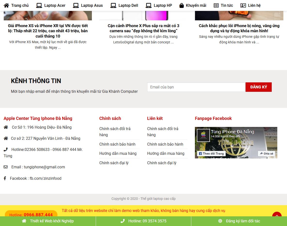 Tính năng bảo mật của Theme wordpress bán hàng điện tử - máy tính 02
