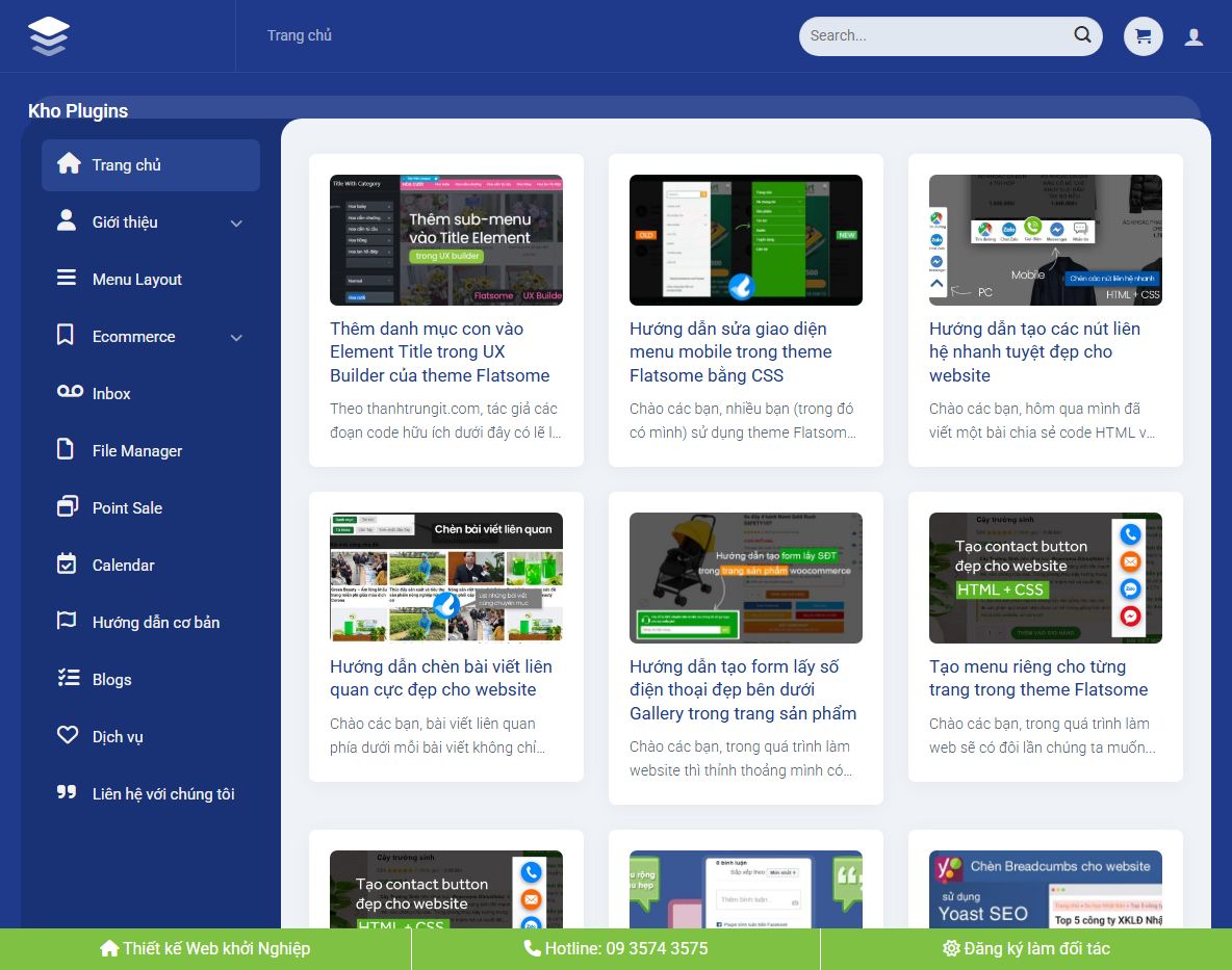 Theme WordPress bán plugin và theme chuyên nghiệp