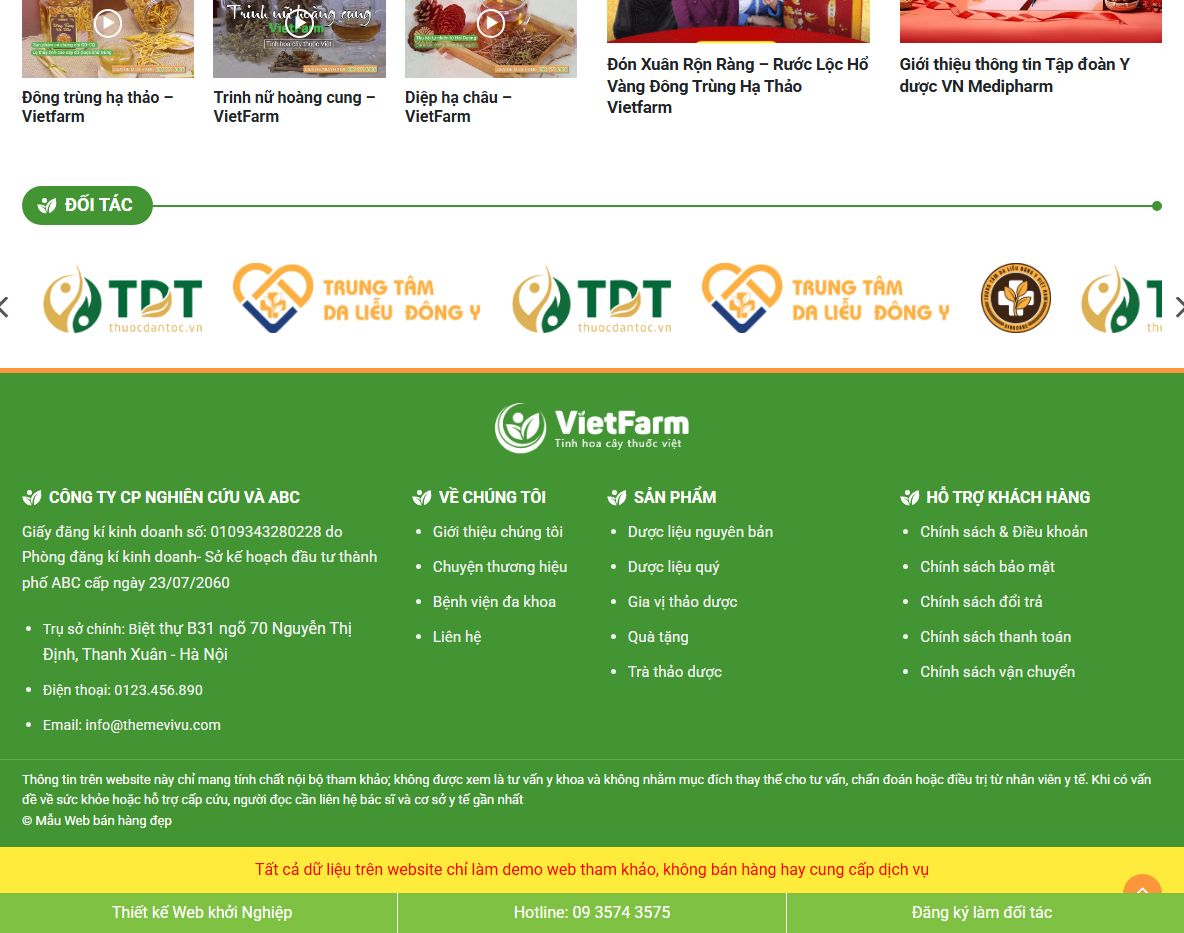 Giao diện quản trị theme wordpress quà tặng