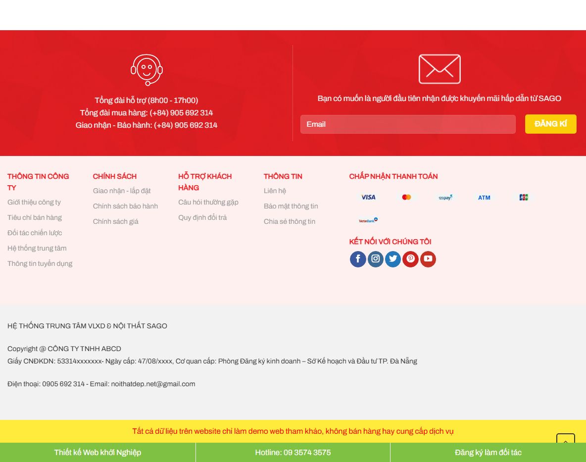 Tính năng theme WordPress thiết bị vệ sinh