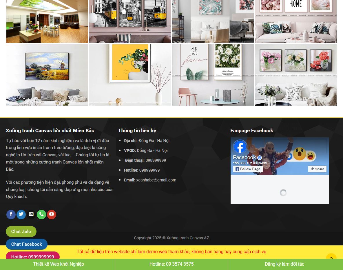 Tính năng quản lý theme wordpress bán tranh