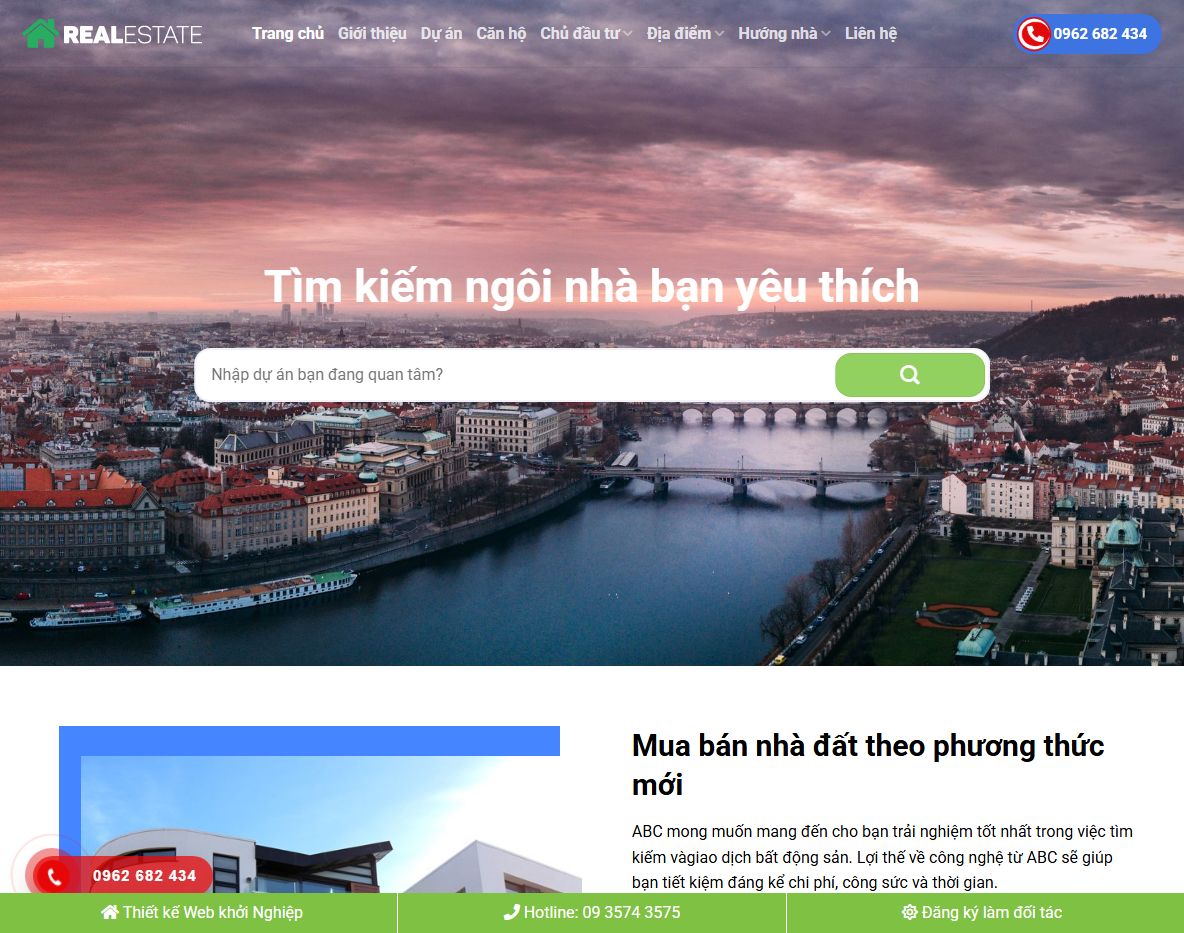 Giao diện Theme WordPress bất động sản 045
