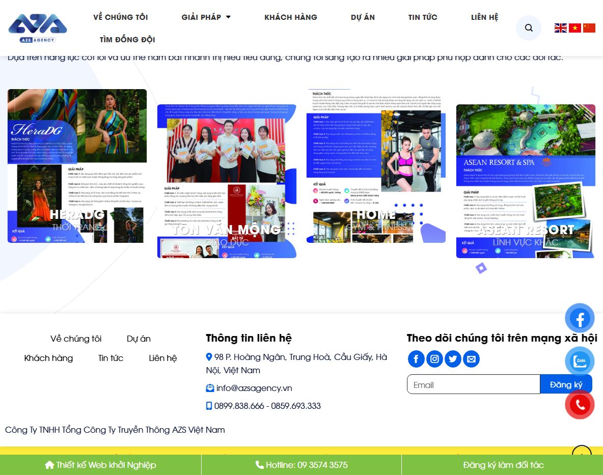 Tính năng theme WordPress marketing