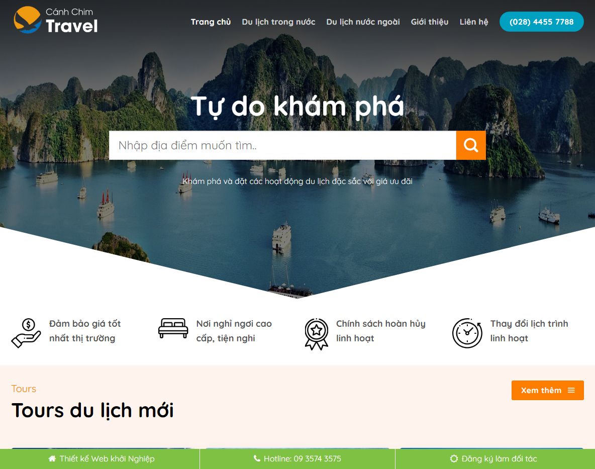 Giao diện Theme wordpress du lịch 12