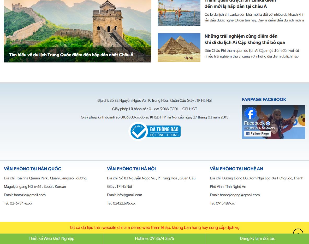 Tính năng Theme wordpress du lịch 22