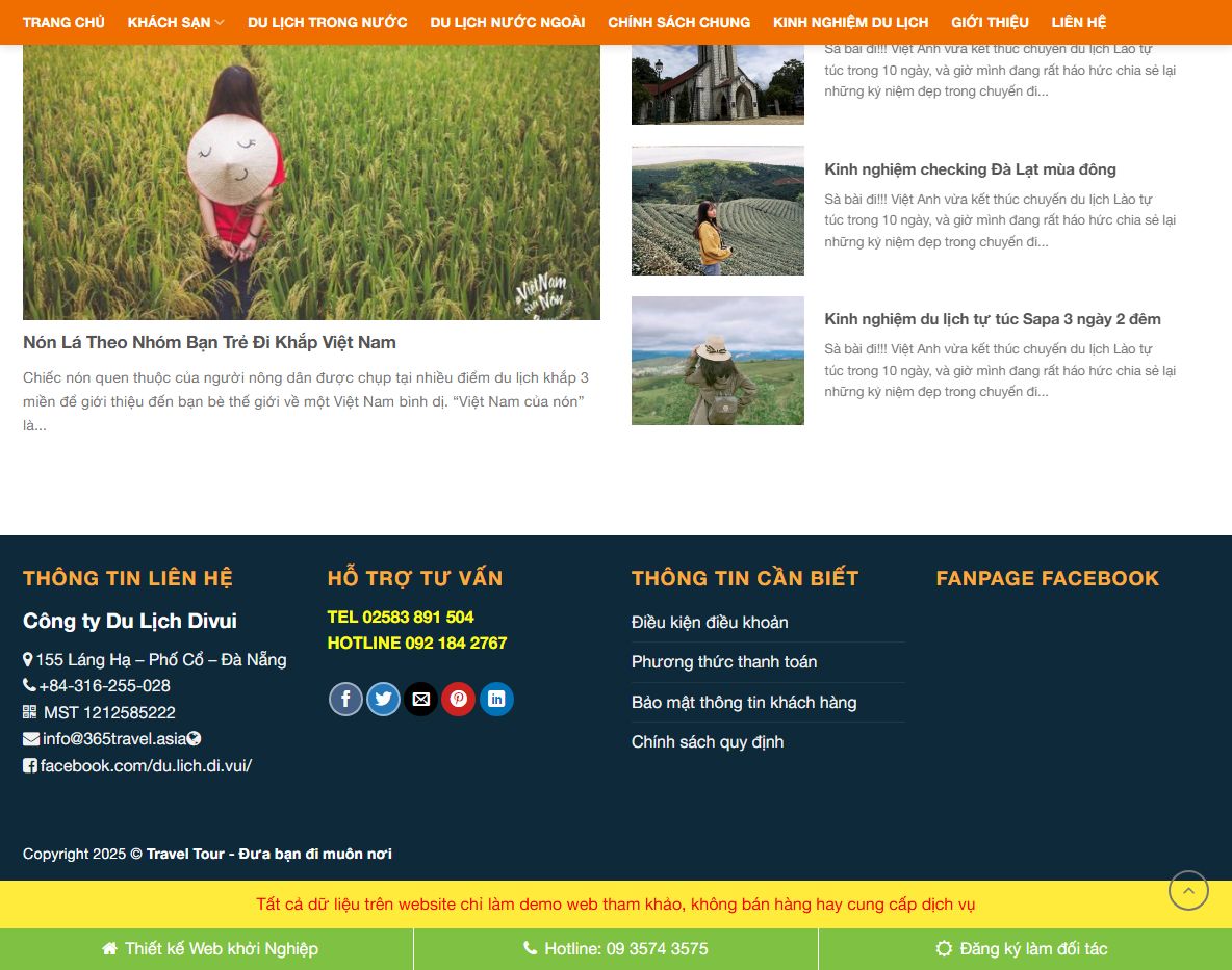 Tính năng nổi bật của Theme WordPress du lịch cao cấp 07