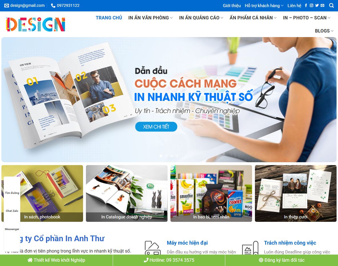 Giao diện Theme wordpress in ấn 02