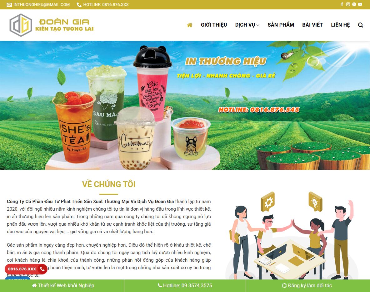 Giao diện Theme WordPress in ấn 04
