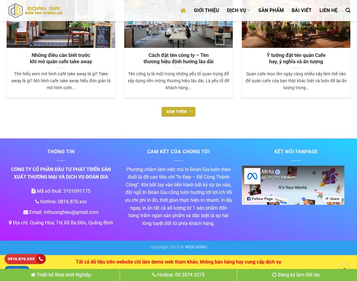 Giao diện responsive của Theme WordPress in ấn 04
