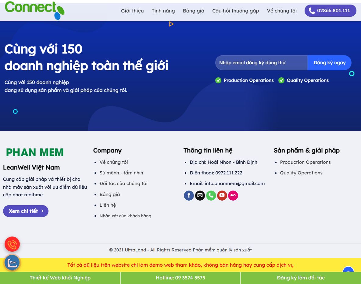 Xu hướng thiết kế theme landing page 2024
