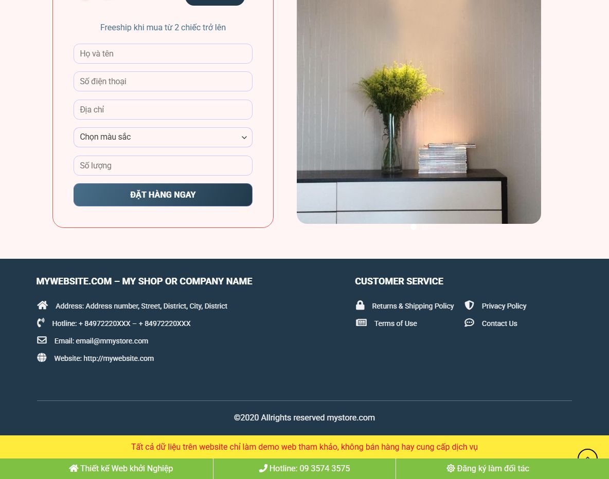 Hiệu quả kinh doanh với theme wordpress đồng hồ 3D