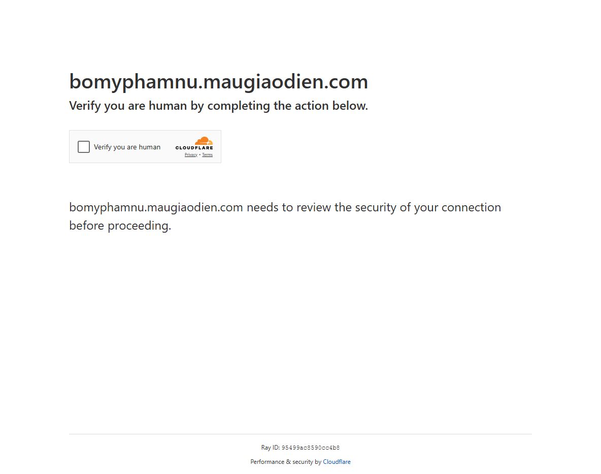 Giao diện responsive của theme mỹ phẩm