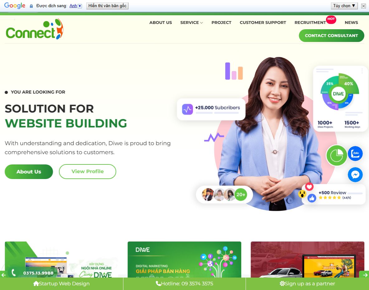 Giao diện Theme WordPress Marketing 01