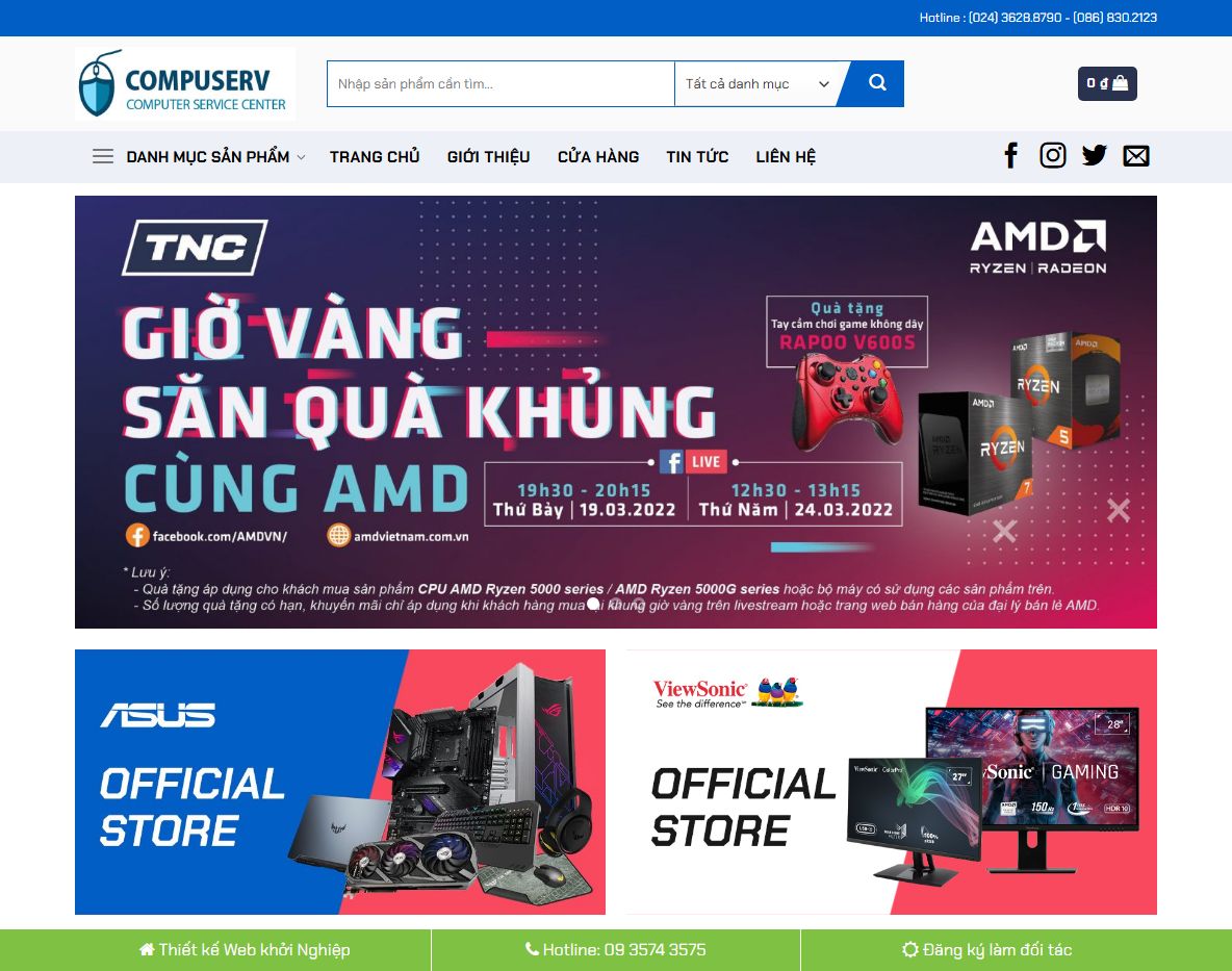 Giao diện Theme wordpress máy tính 05
