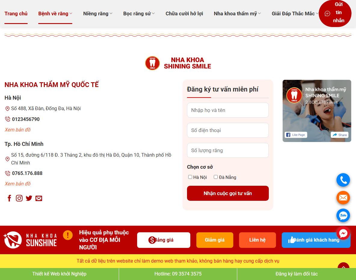 Tính năng bảo mật Theme WordPress Nha Khoa 05