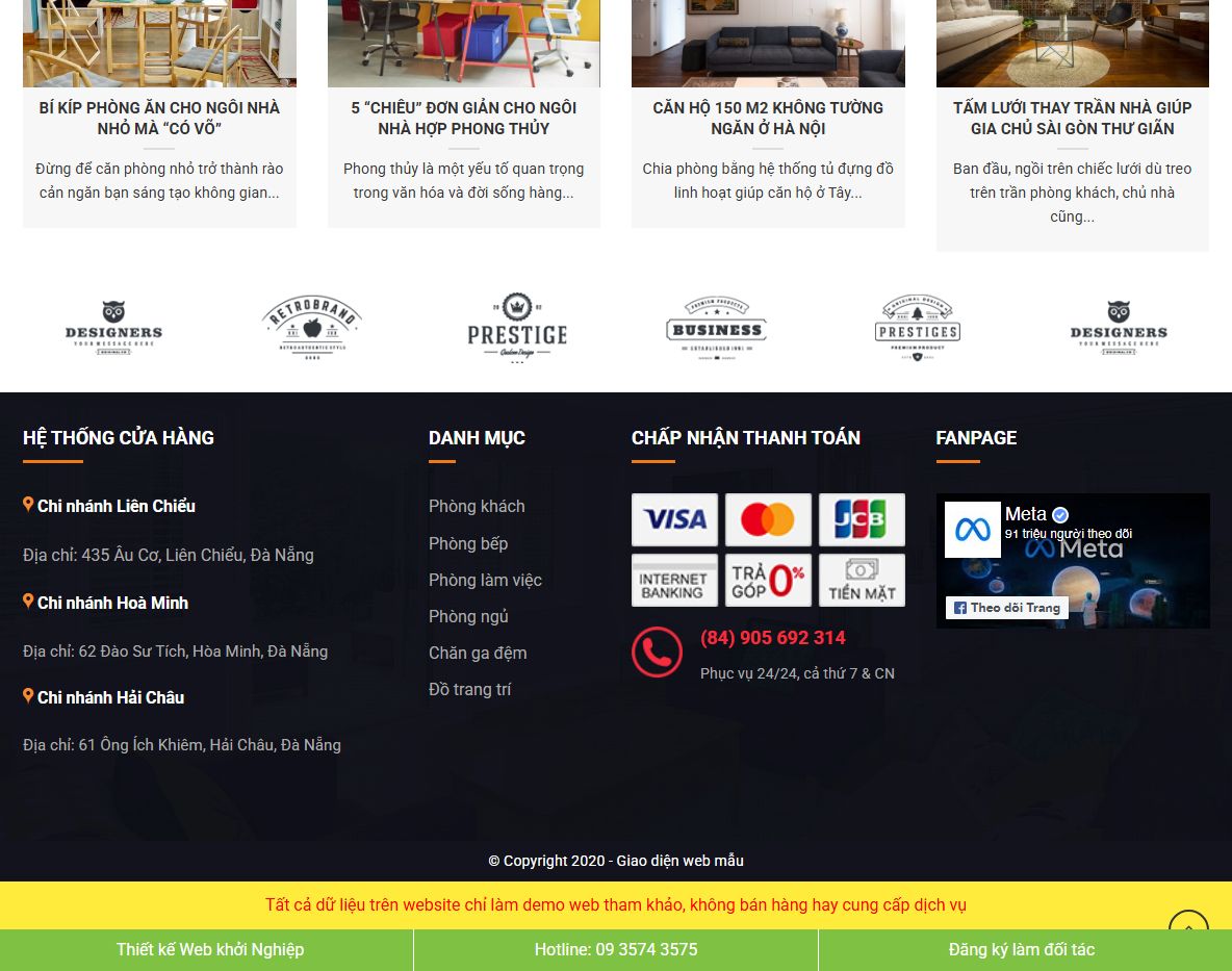 Tính năng Theme WordPress nội thất 015