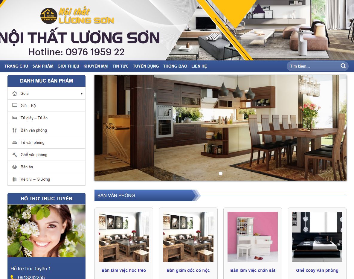 Giao diện Theme WordPress nội thất 021