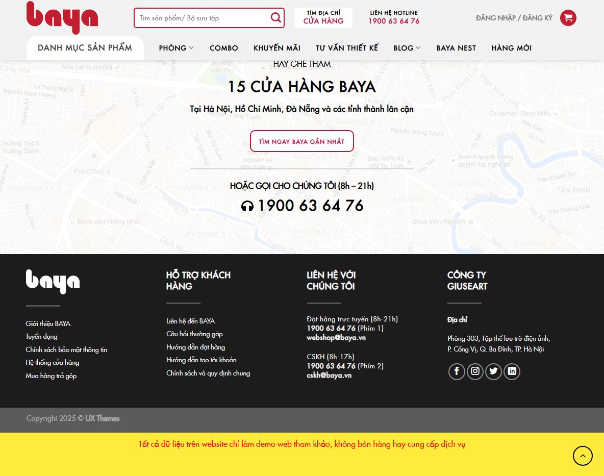 Tính năng Theme wordpress nội thất 22