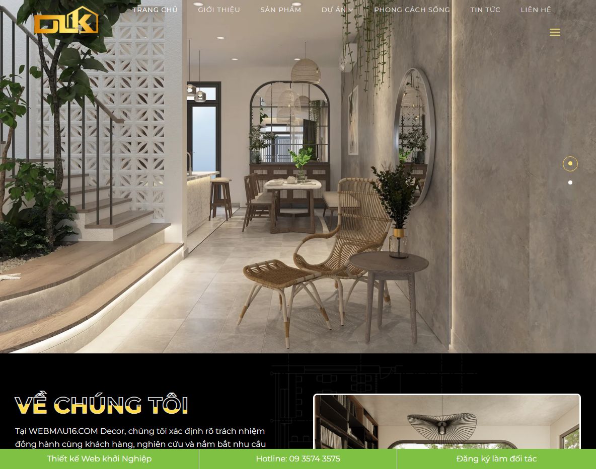 Giao diện Theme WordPress nội thất 26