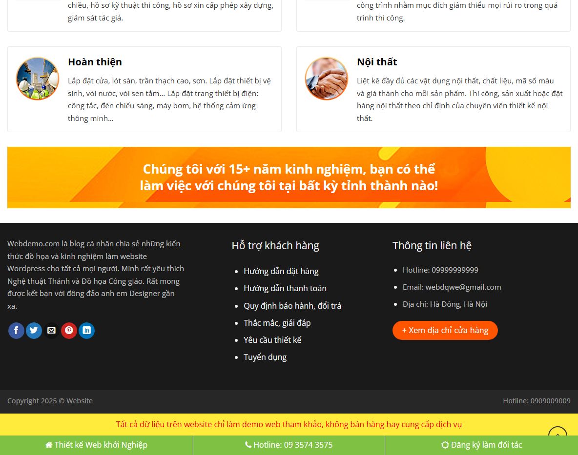 Tính năng bảo mật Theme WordPress nội thất 34