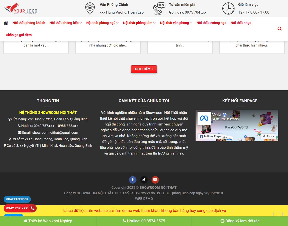 Tính năng nổi bật của Theme WordPress nội thất 36