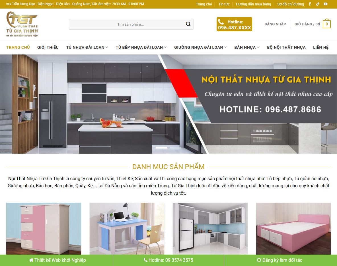 Giao diện Theme WordPress nội thất 37