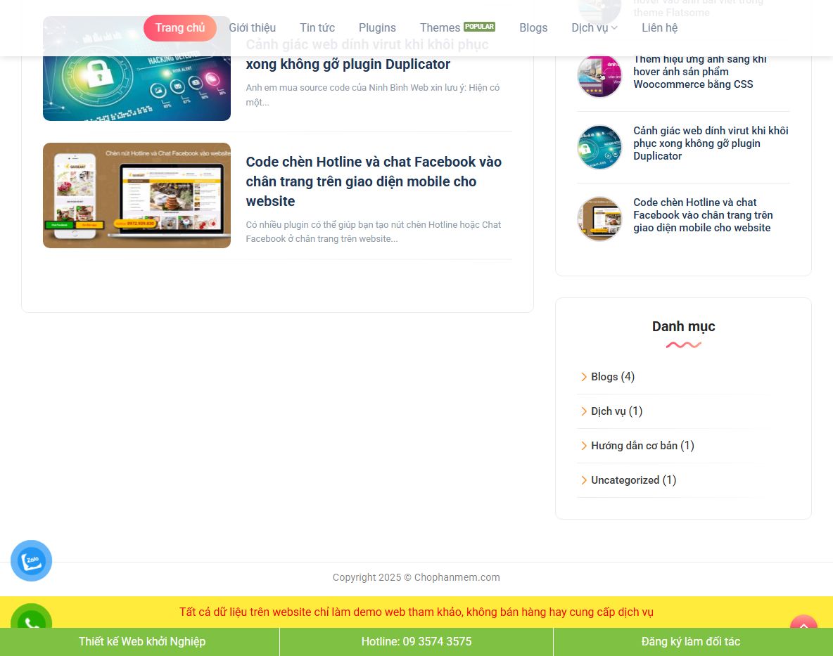 So sánh tính năng theme wordpress review