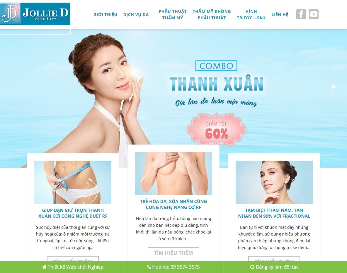 Giao diện Theme wordpress spa 09