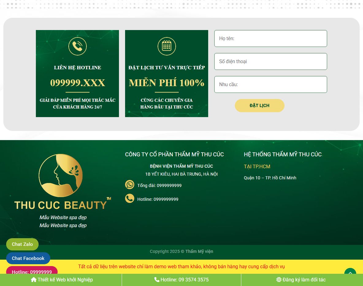 Các tính năng marketing của Theme WordPress Spa 10