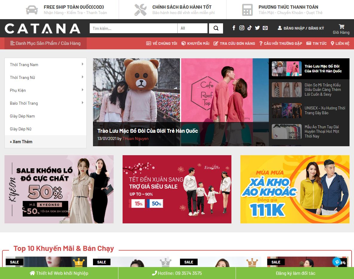 Giao diện Theme wordpress thời trang 13