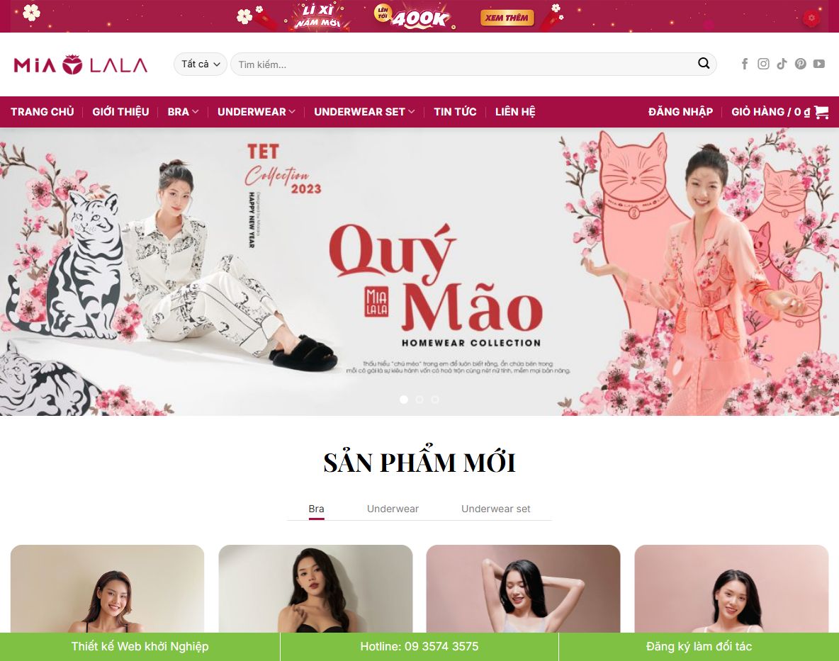 Giao diện Theme WordPress thời trang 14
