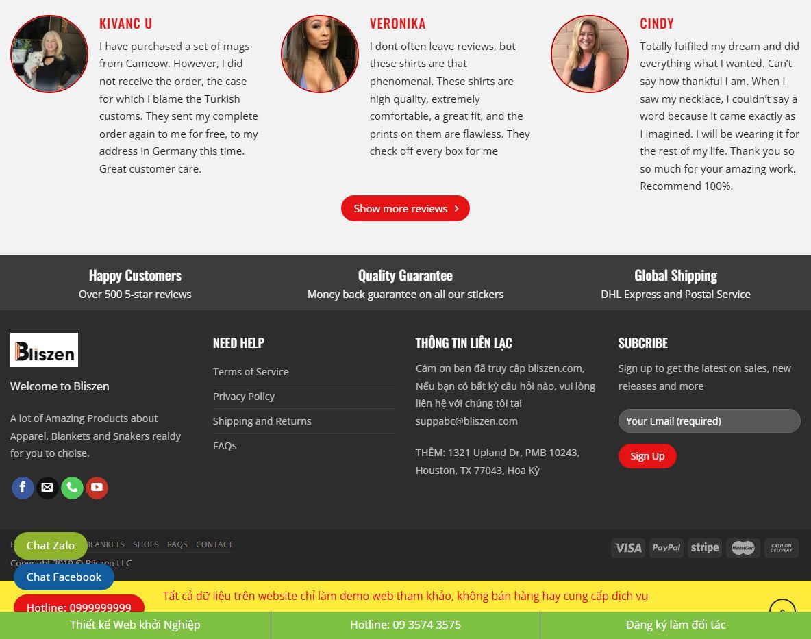 Giao diện quản trị Theme WordPress thời trang 15