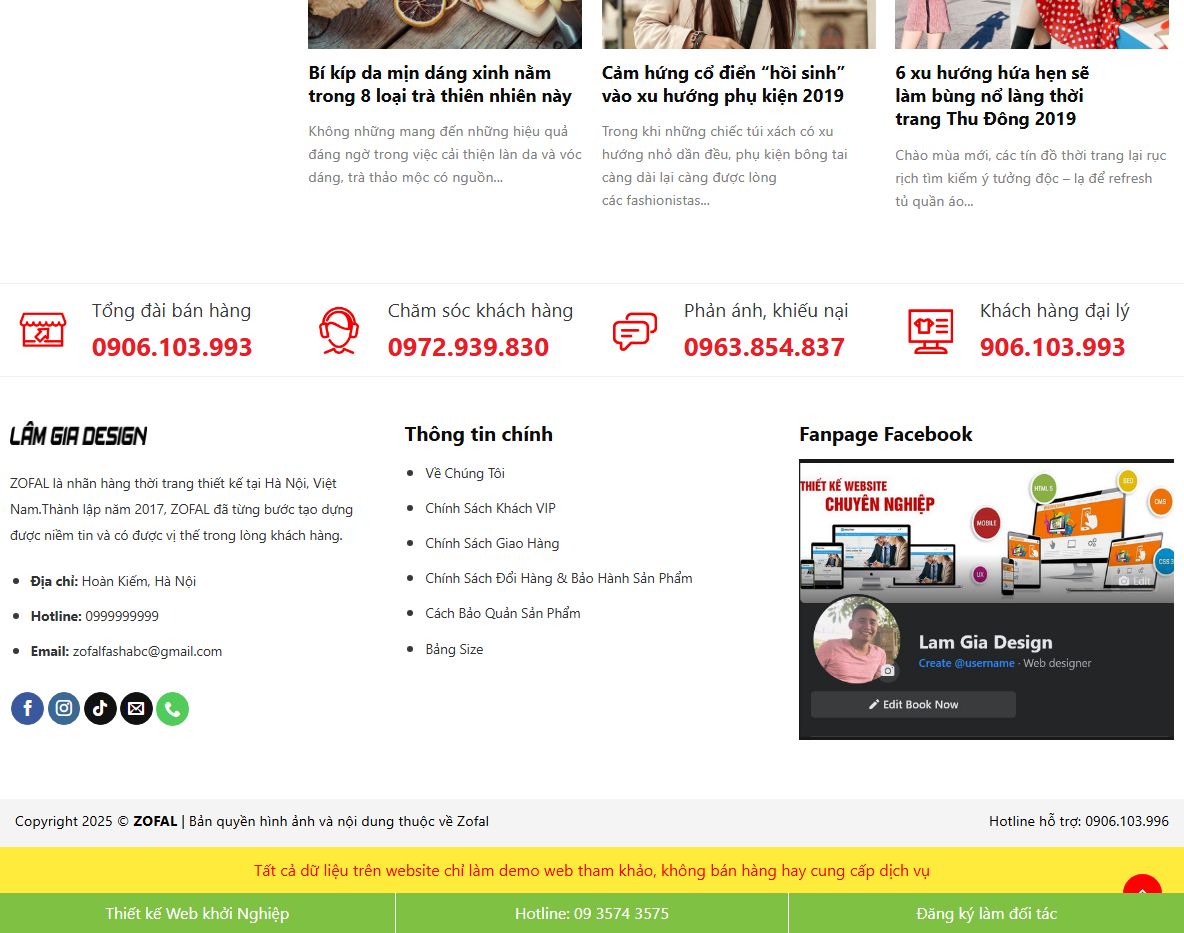 Tính năng nổi bật của Theme WordPress thời trang 18