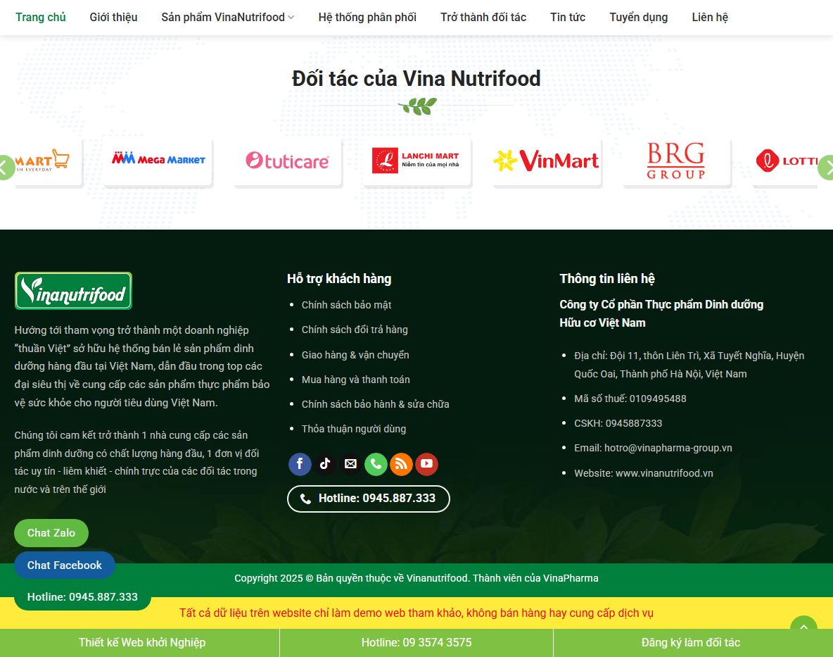 Tính năng của Theme WordPress thực phẩm chức năng 09