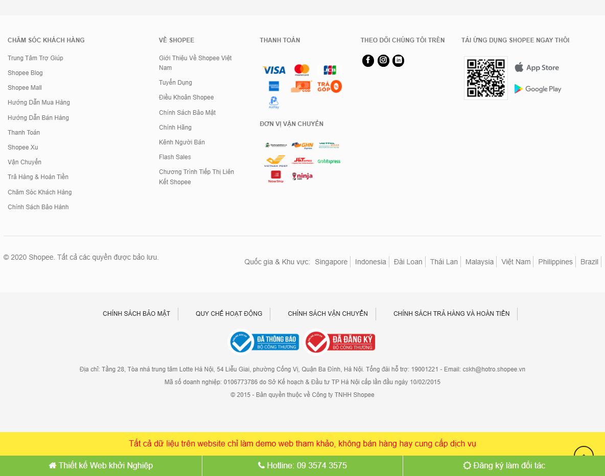Giao diện theme wordpress thương mại điện tử
