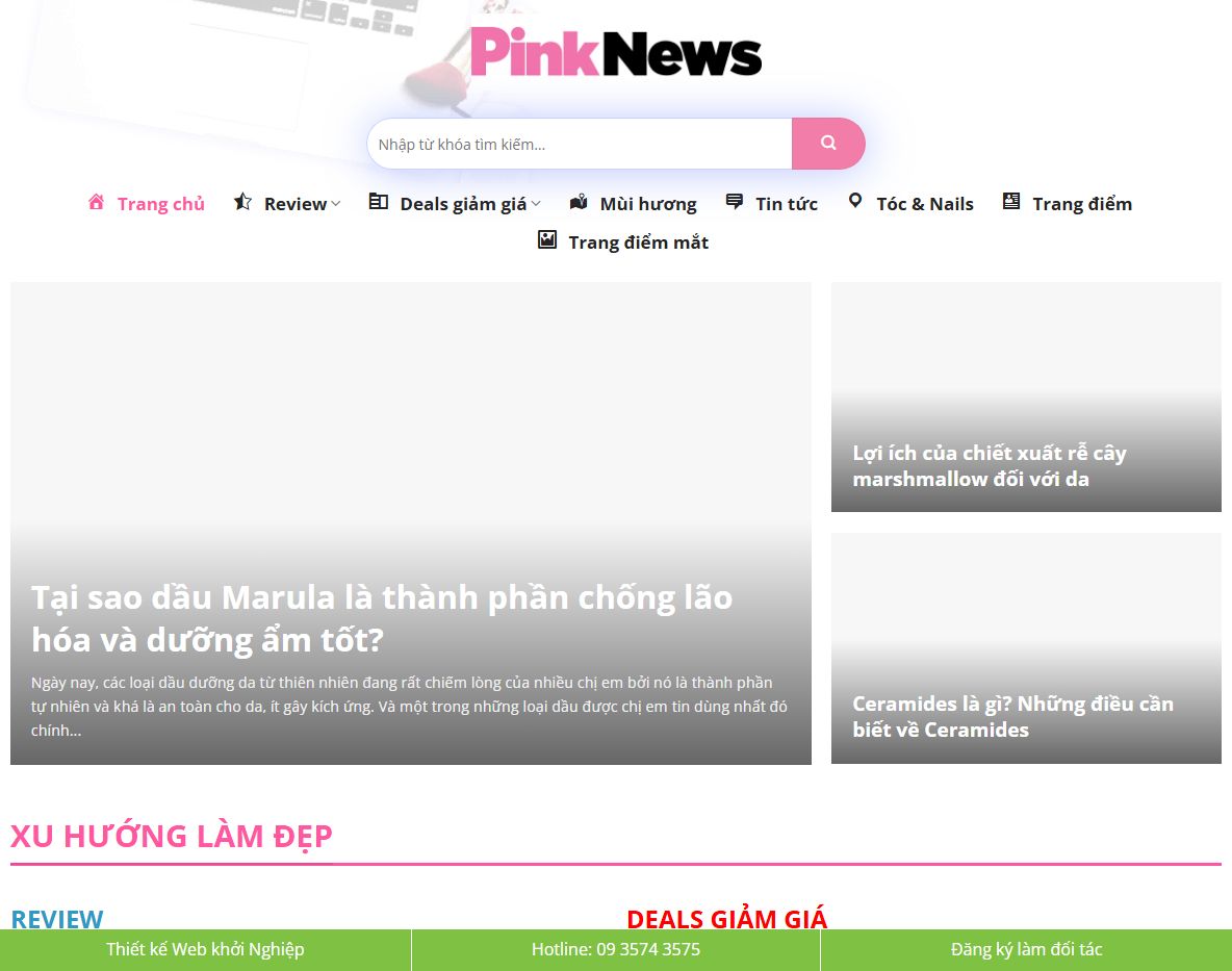 Giao diện Theme wordpress tin tức 014