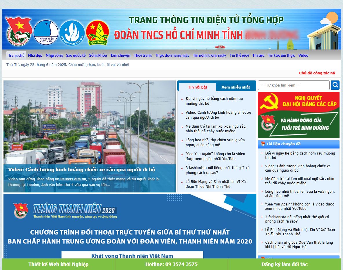 Giao diện Theme WordPress tin tức 12