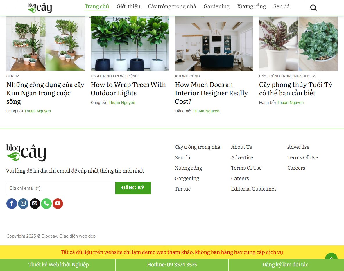 Tính năng quản trị Theme WordPress tin tức 18