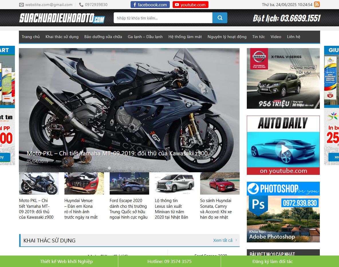 Giao diện Theme WordPress tin tức 23