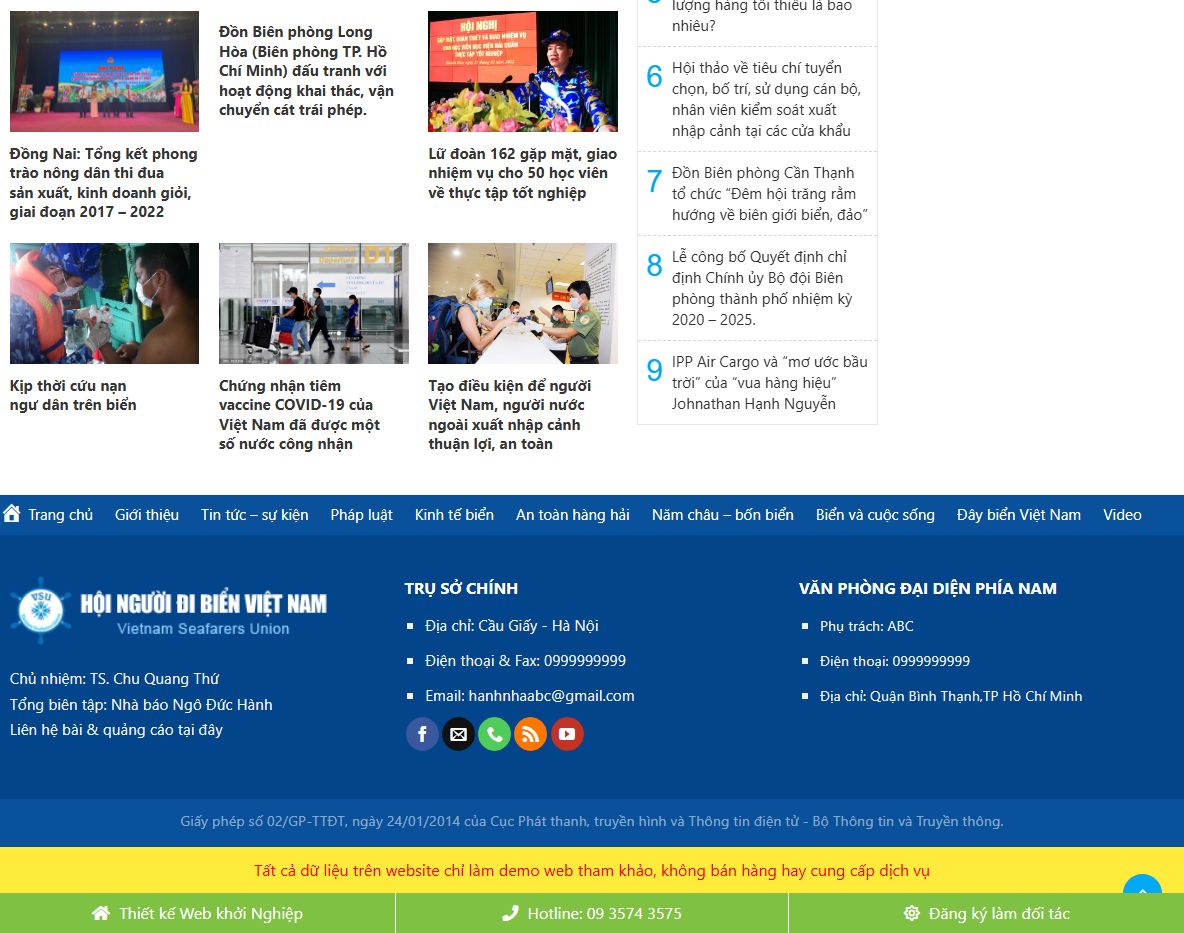 Tính năng Theme wordpress tin tức 26