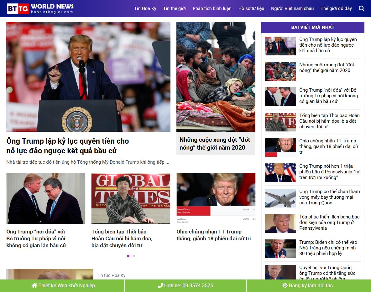 Giao diện Theme WordPress tin tức 28