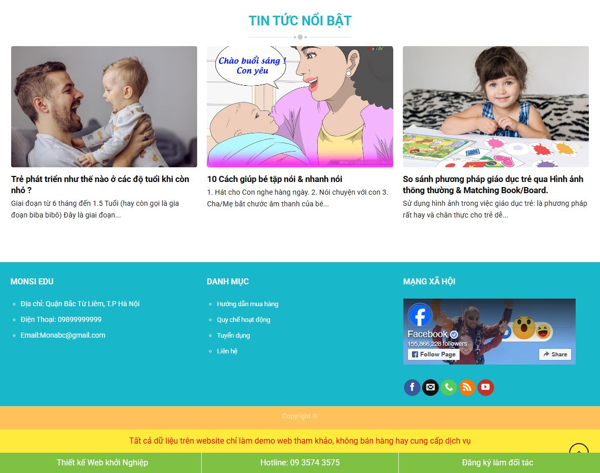 Hiệu quả kinh doanh với theme wordpress giáo dục