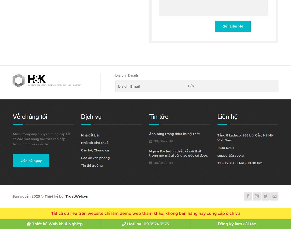 Tính năng Theme WordPress xây dựng 06